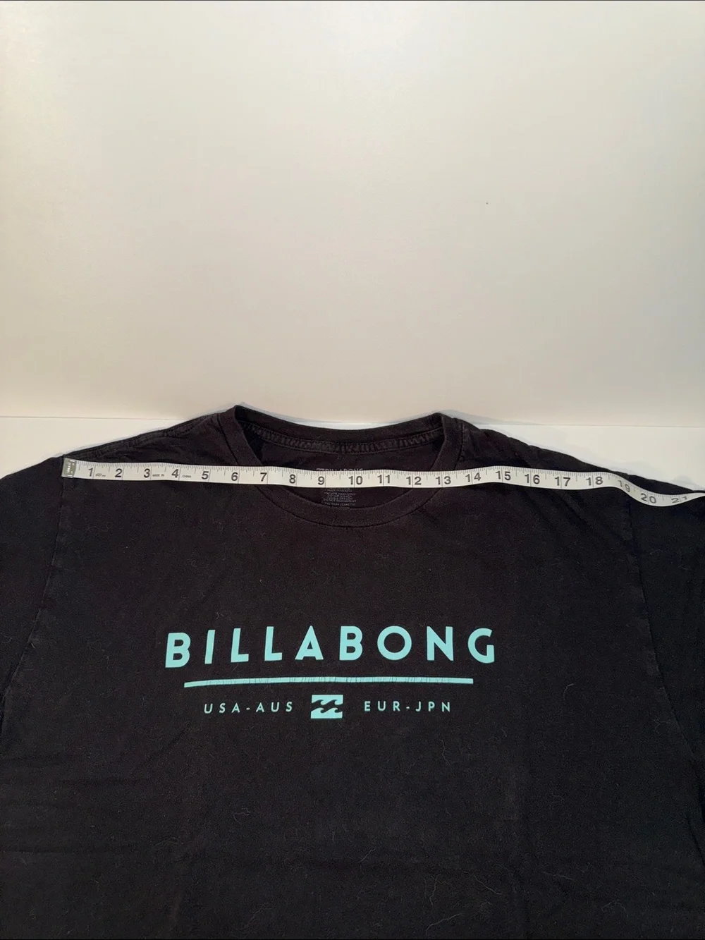 Billabong Black Tee with Mint Logo - Picture 5 of 5